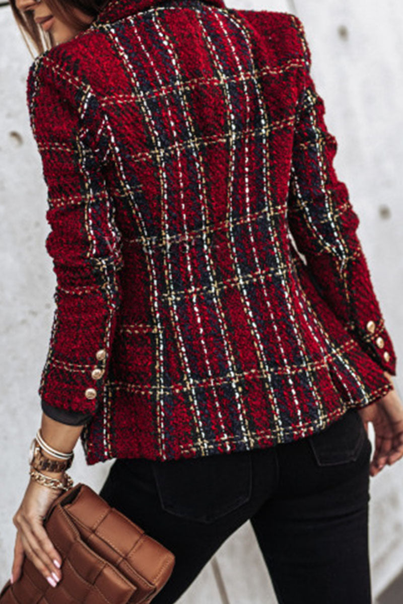 Street Adult Print Cardigan Turn-back Collar Outerwear