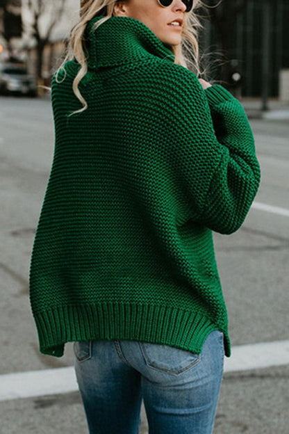 O Neck Mid Waist Sweaters(6 Colors)