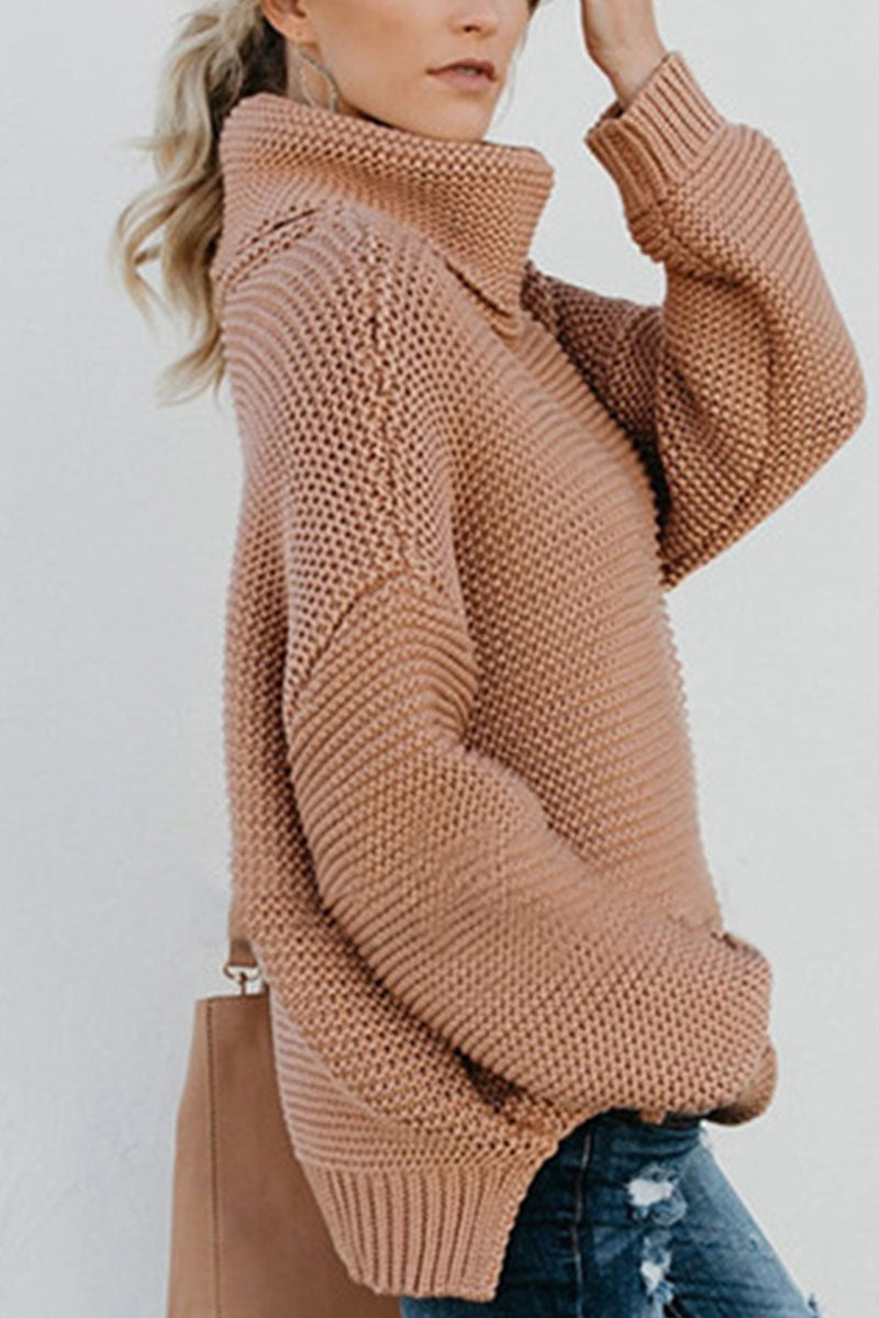 O Neck Mid Waist Sweaters(6 Colors)