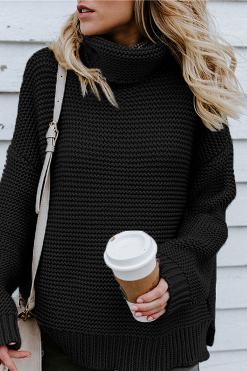 O Neck Mid Waist Sweaters(6 Colors)