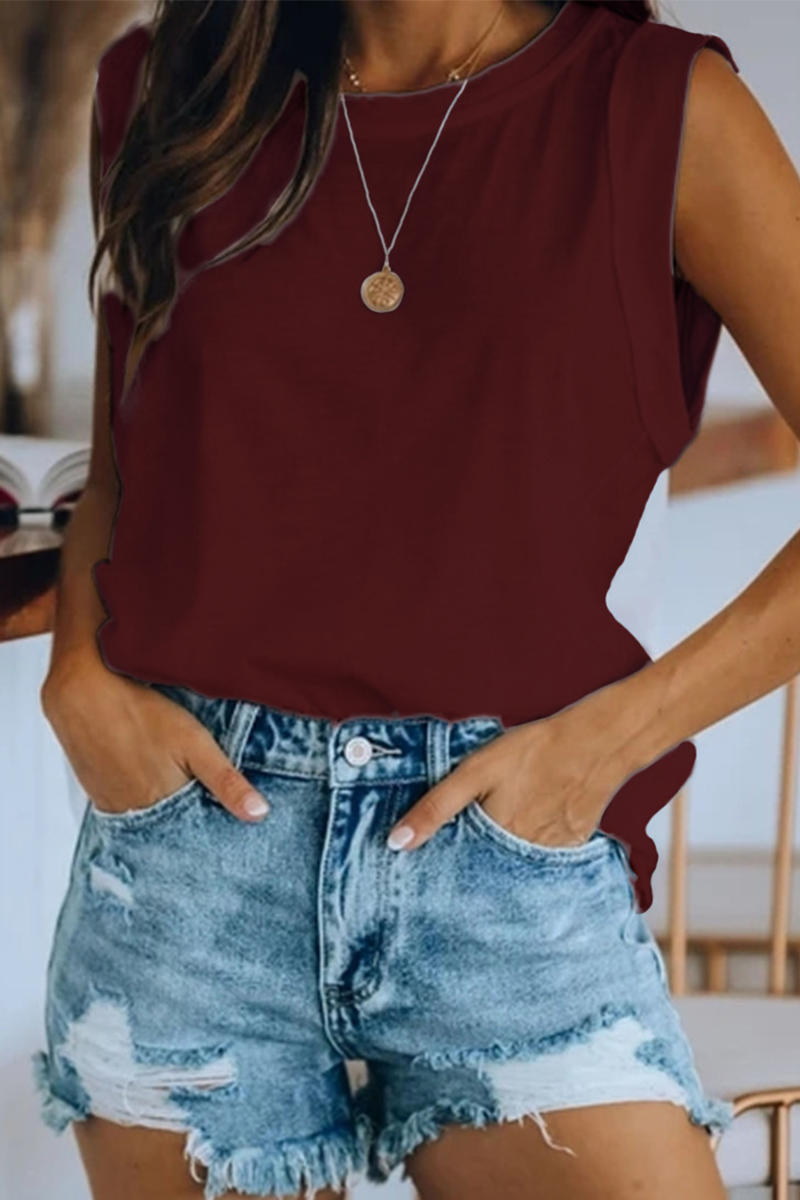 Basic O Neck T-shirts(4 Colors)
