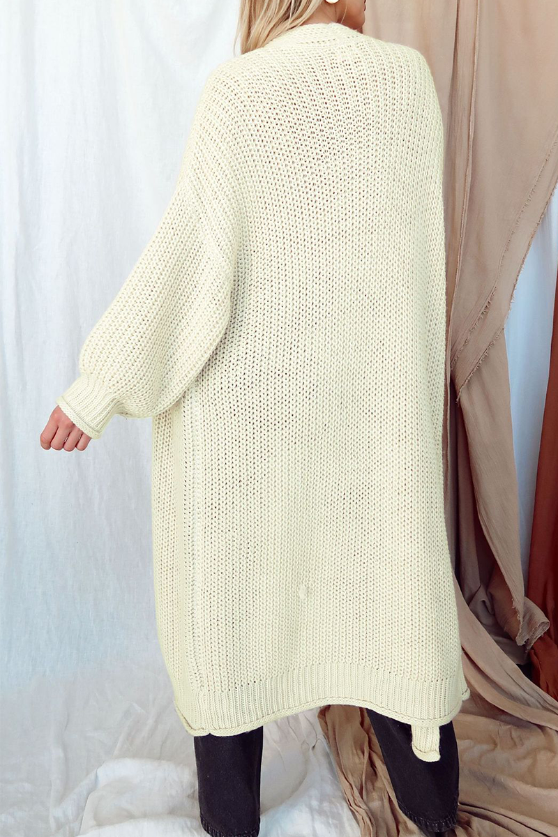 Patchwork V Neck Tops Sweater