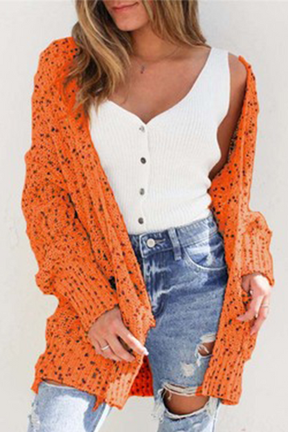 Patchwork Pocket Tops Sweater(7 Colors)