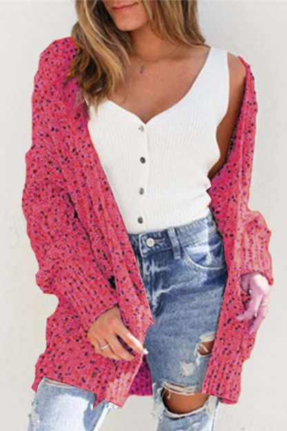 Patchwork Pocket Tops Sweater(7 Colors)