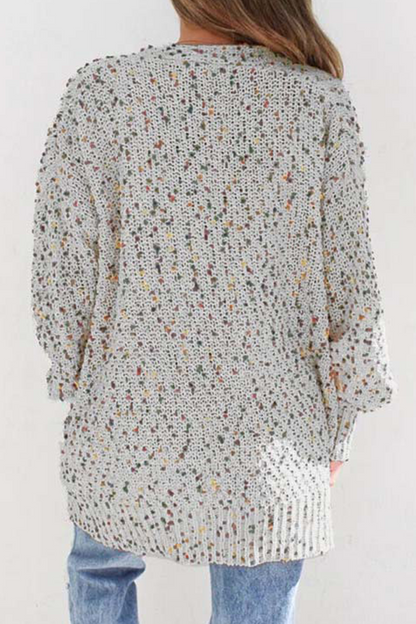 Patchwork Pocket Tops Sweater(7 Colors)