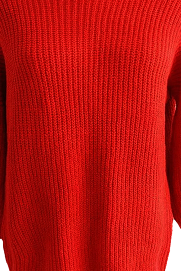 Patchwork Turtleneck Sweater(3 Colors)