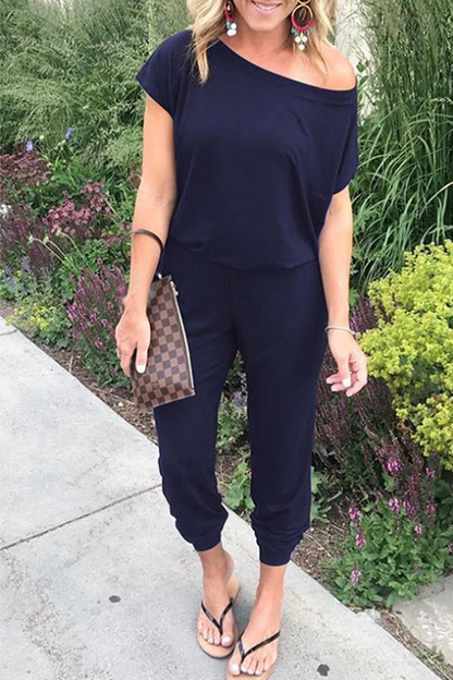 Street V Neck Boot Cut Jumpsuits(6 Colors)