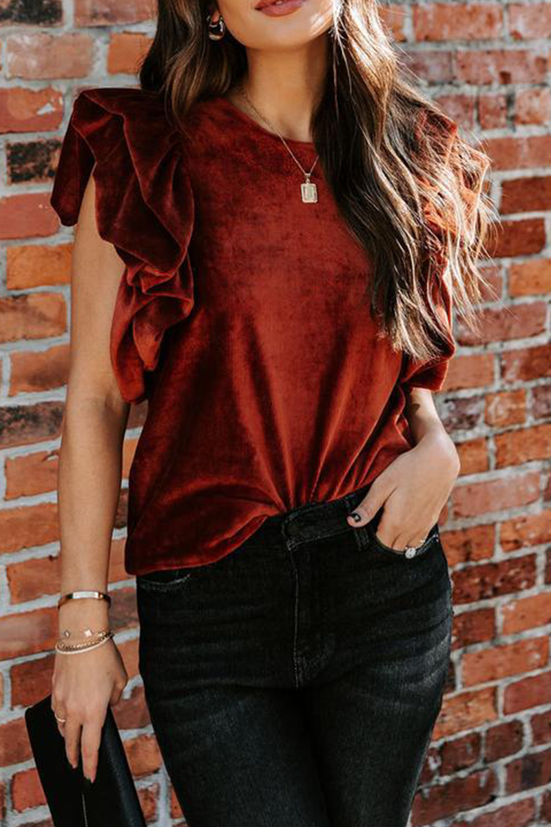 Patchwork O Neck T-shirts
