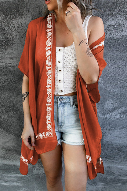 Patchwork Lace Cardigan Collar Tops(4 Colors)
