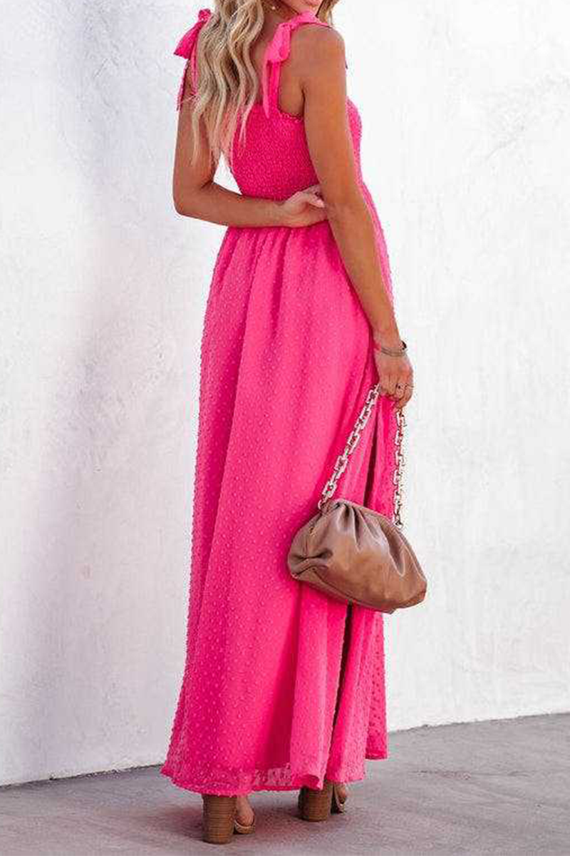 Mesh Spaghetti Strap Waist Skirt Dresses
