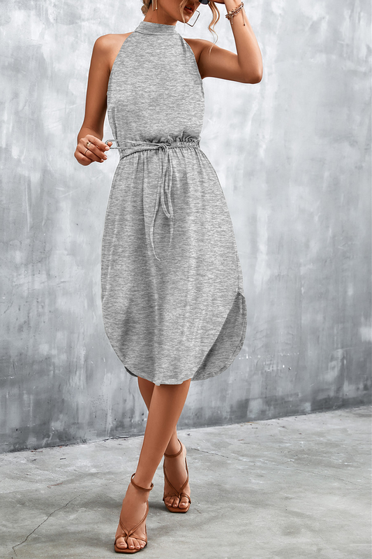 Halter Waist Skirt Dresses(3 Colors)