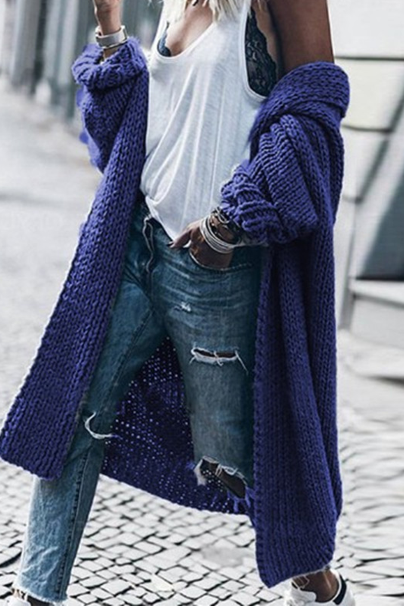 Retro Patchwork Cardigan(5 Colors)