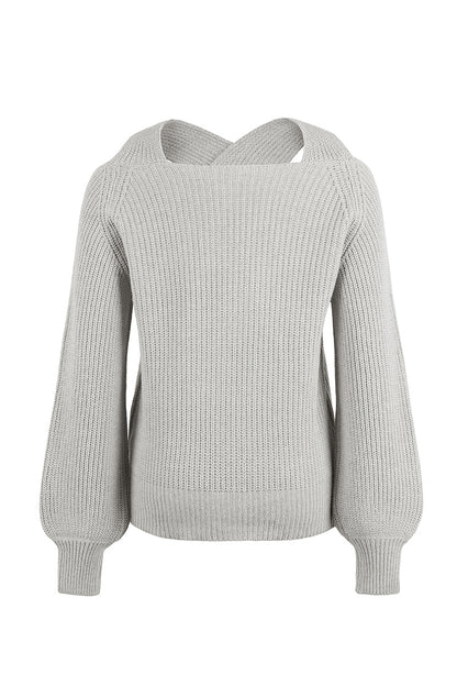 Color Halter Sweaters(4 Colors)