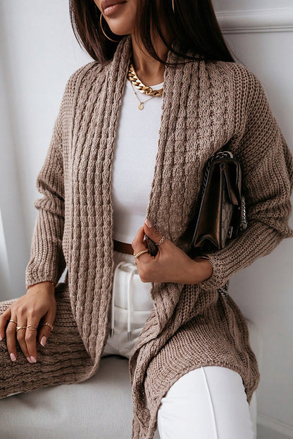 Patchwork V Neck Cardigans(5 Colors)