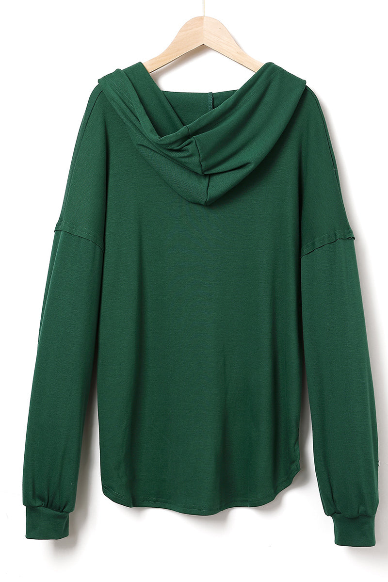 Frenulum V Neck Hoodies(8 Colors)