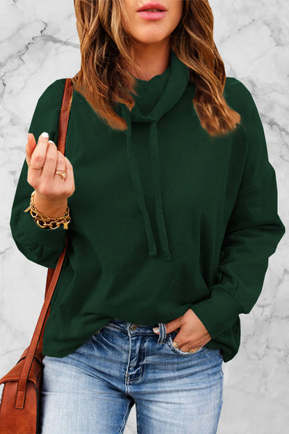 Make Old Scarf Collar Hoodies(5 Colors)