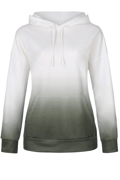 Sweet Print Pocket Hooded Collar Hoodies(3 Colors)