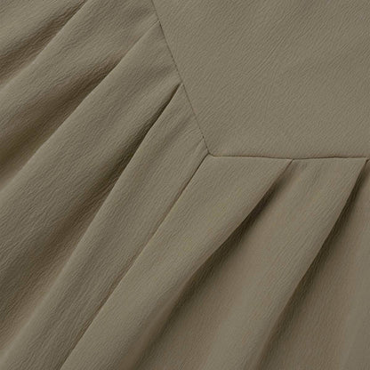 Square Neck Pocket Loose Jumpsuit(13 Colors)