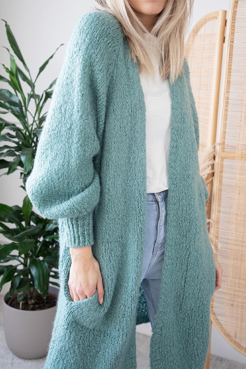 Street Patchwork V Neck Cardigans(5 Colors)