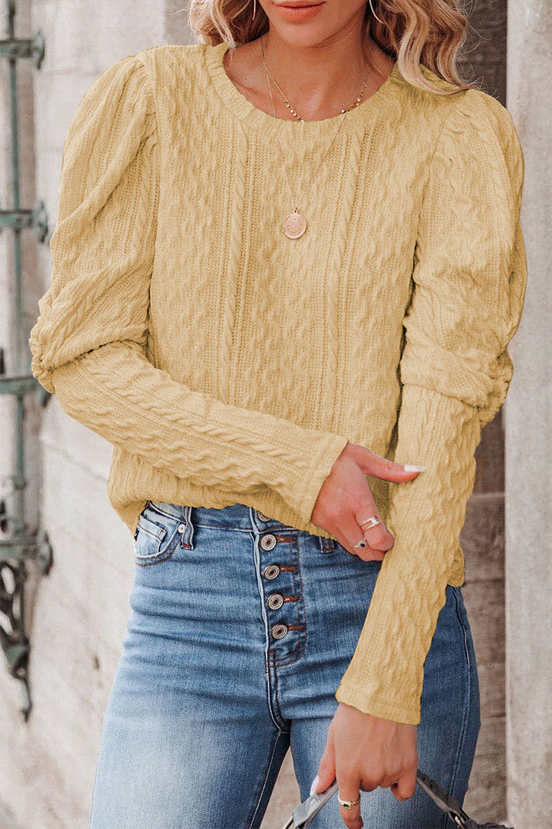 Color O Neck Sweaters(5 Colors)
