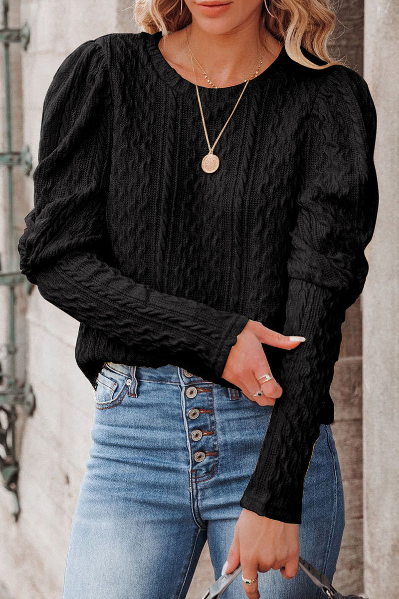 Color O Neck Sweaters(5 Colors)