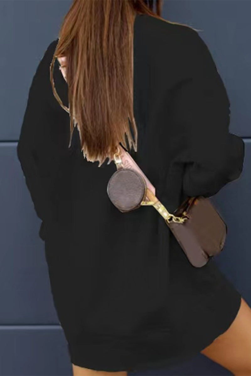 Color O Neck Hoodies(4 Colors)