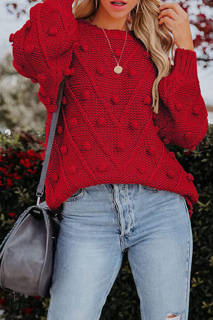Sweet Color O Neck Sweaters(7 Colors)
