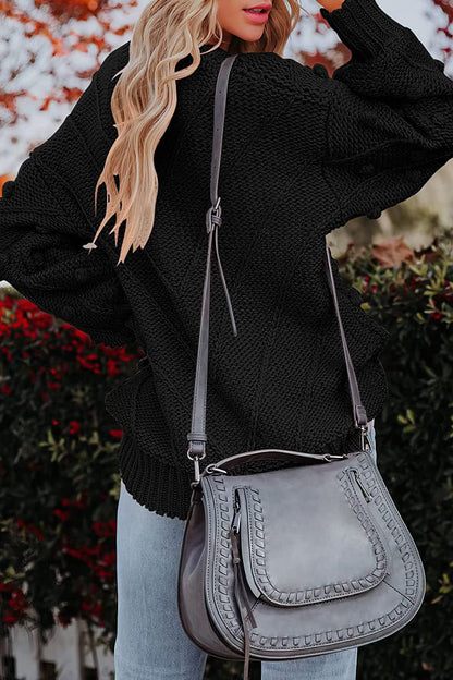 Sweet Color O Neck Sweaters(7 Colors)