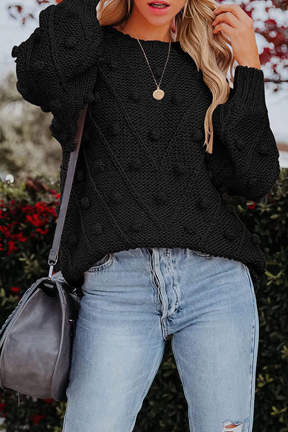 Sweet Color O Neck Sweaters(7 Colors)