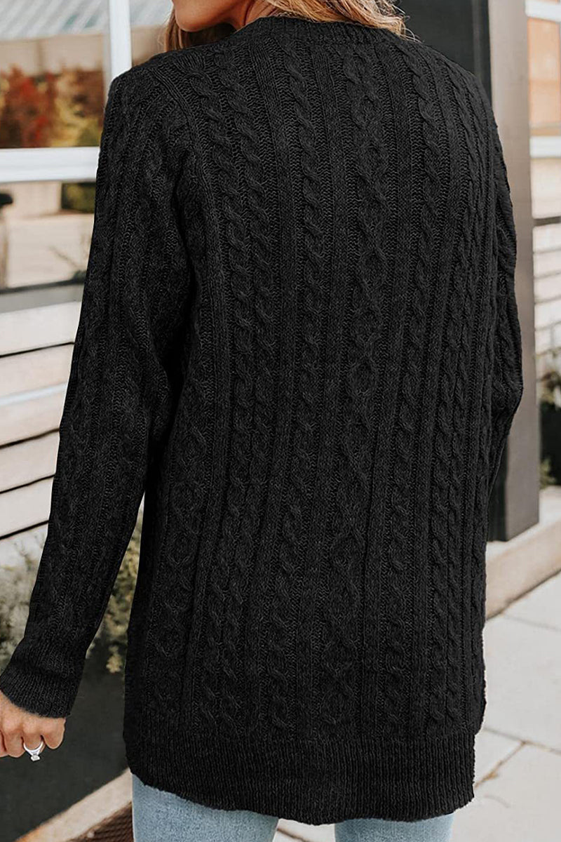 Buttons V Neck Cardigans(5 Colors)