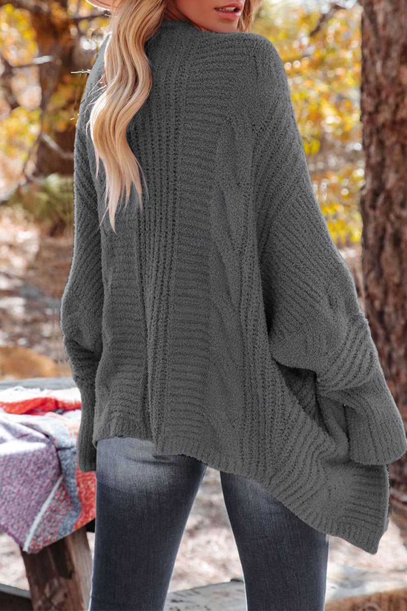 Color V Neck Cardigans(6 Colors)