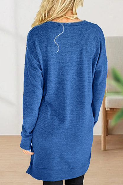 Color V Neck T-shirts