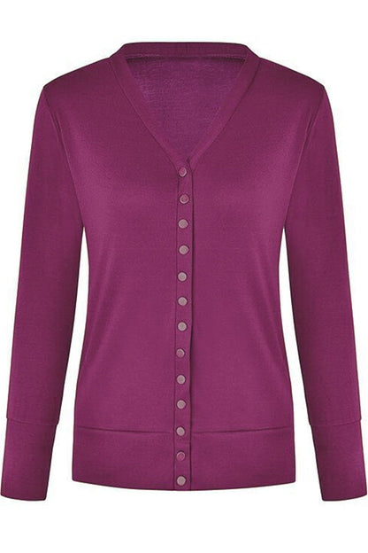 Buttons Color Cardigan(9 Colors)
