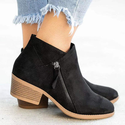 Patchwork Color Pointed Comfortable Shoes (heel Height 1.57in)