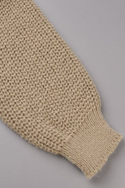 Slit V Neck Sweaters(7 Colors)