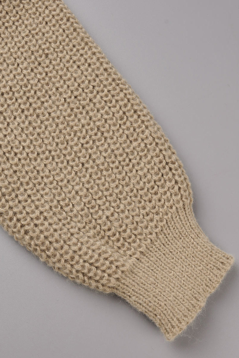 Slit V Neck Sweaters(7 Colors)