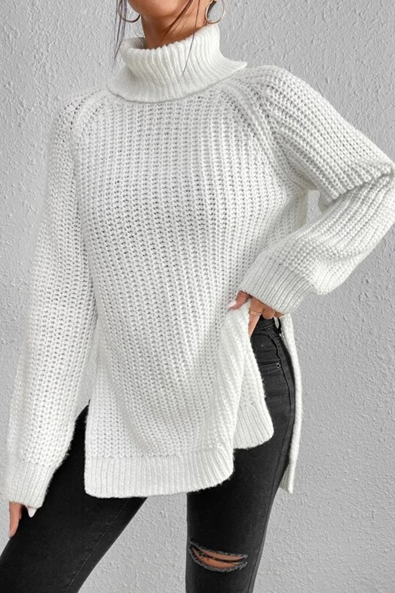 Basic Turtleneck Sweaters(5 Colors)