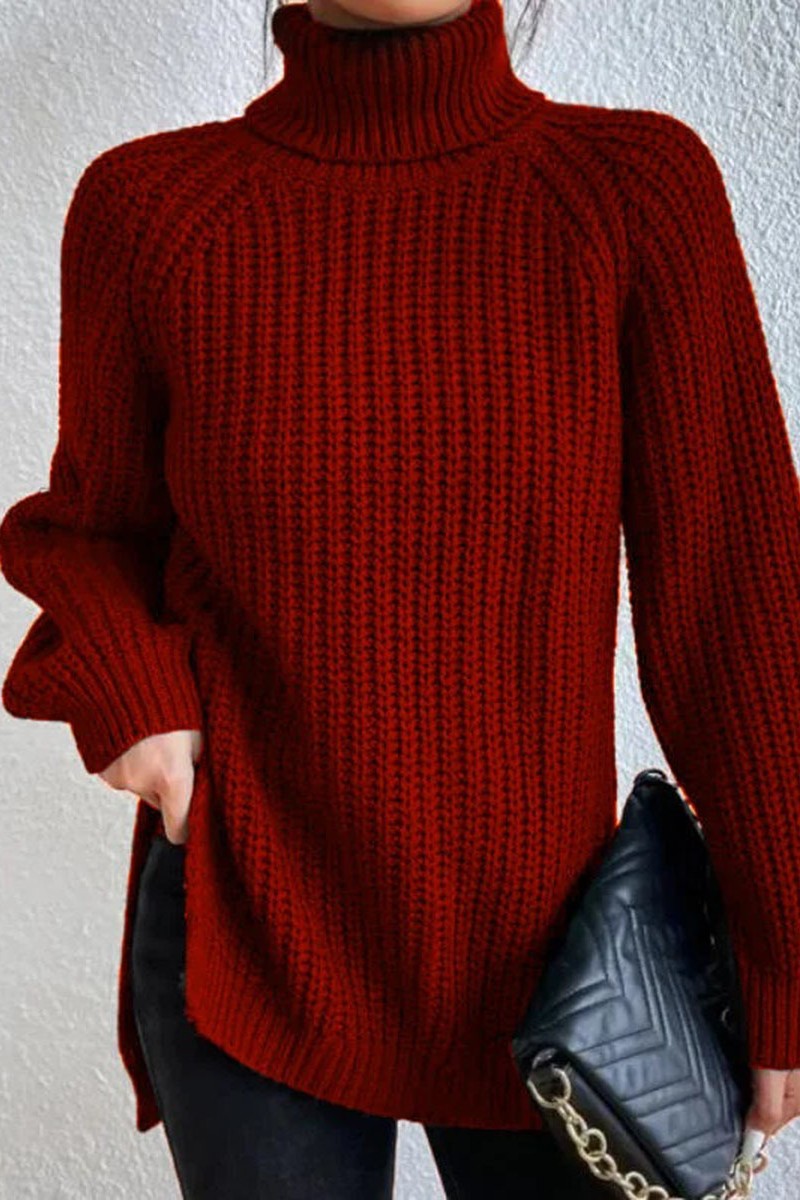 Basic Turtleneck Sweaters(5 Colors)