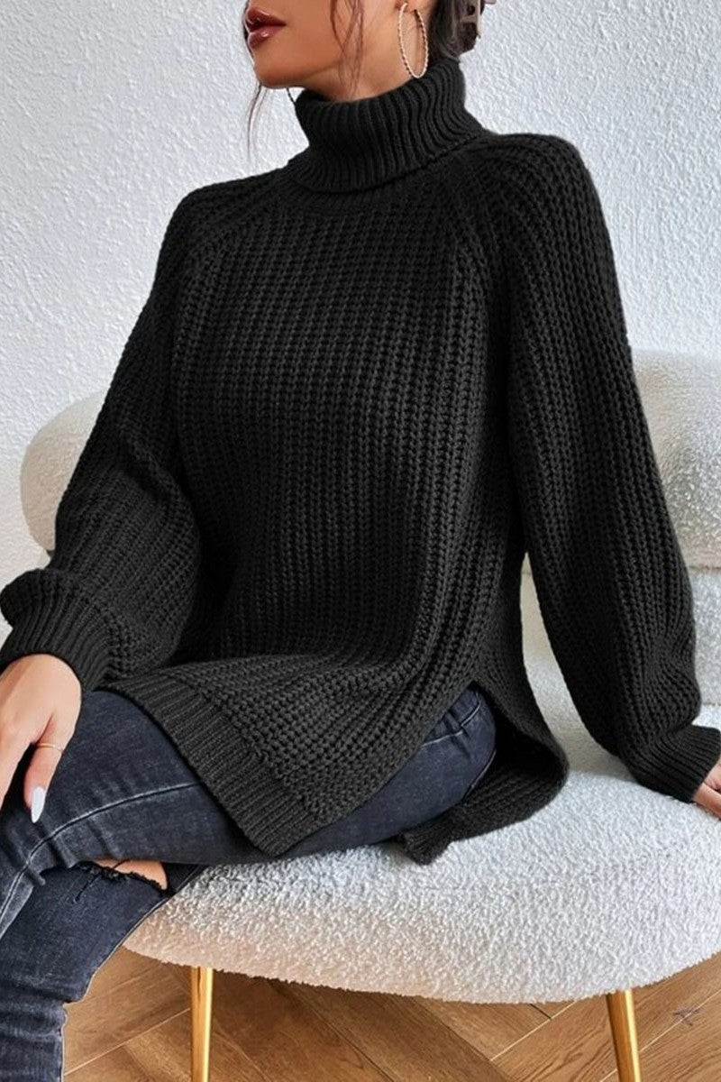 Basic Turtleneck Sweaters(5 Colors)