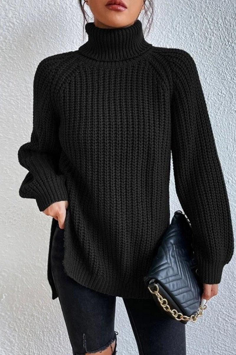 Basic Turtleneck Sweaters(5 Colors)