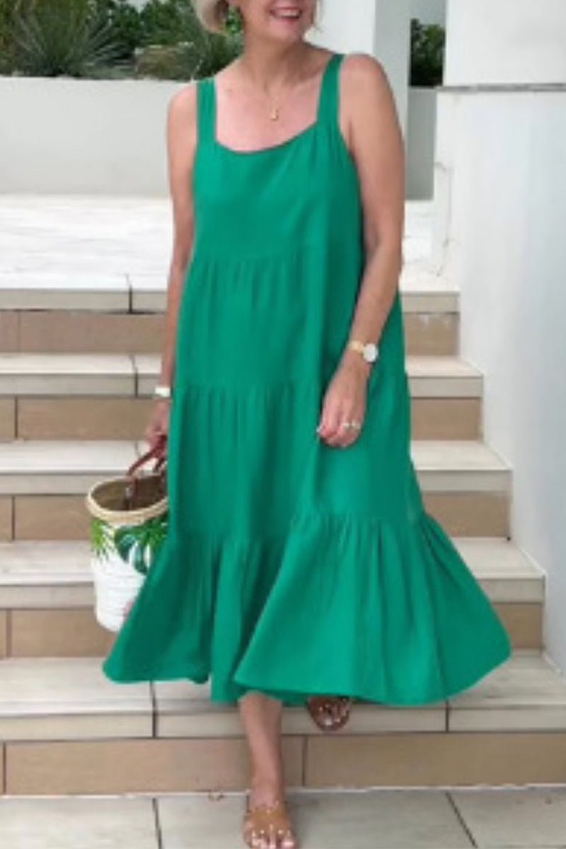 Simplicity Fold Cake Skirt Dresses