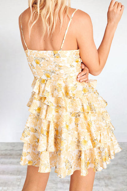 Sweet Backless Cake Skirt Dresses