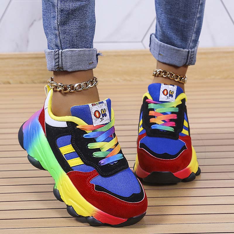 Sportswear Daily Patchwork Round Out Door Shoes