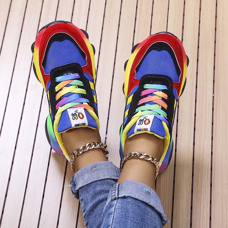 Sportswear Daily Patchwork Round Out Door Shoes