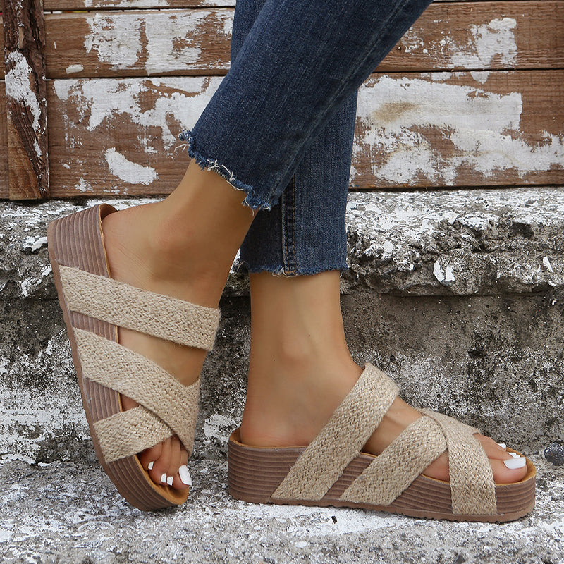 Weave Opend Comfortable Shoes