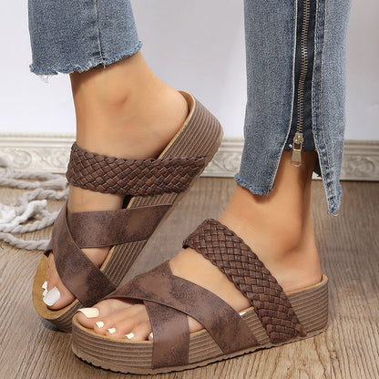 Weave Opend Comfortable Shoes