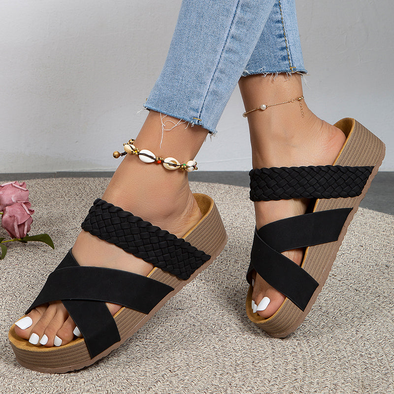 Weave Opend Comfortable Shoes