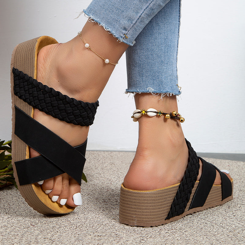 Weave Opend Comfortable Shoes