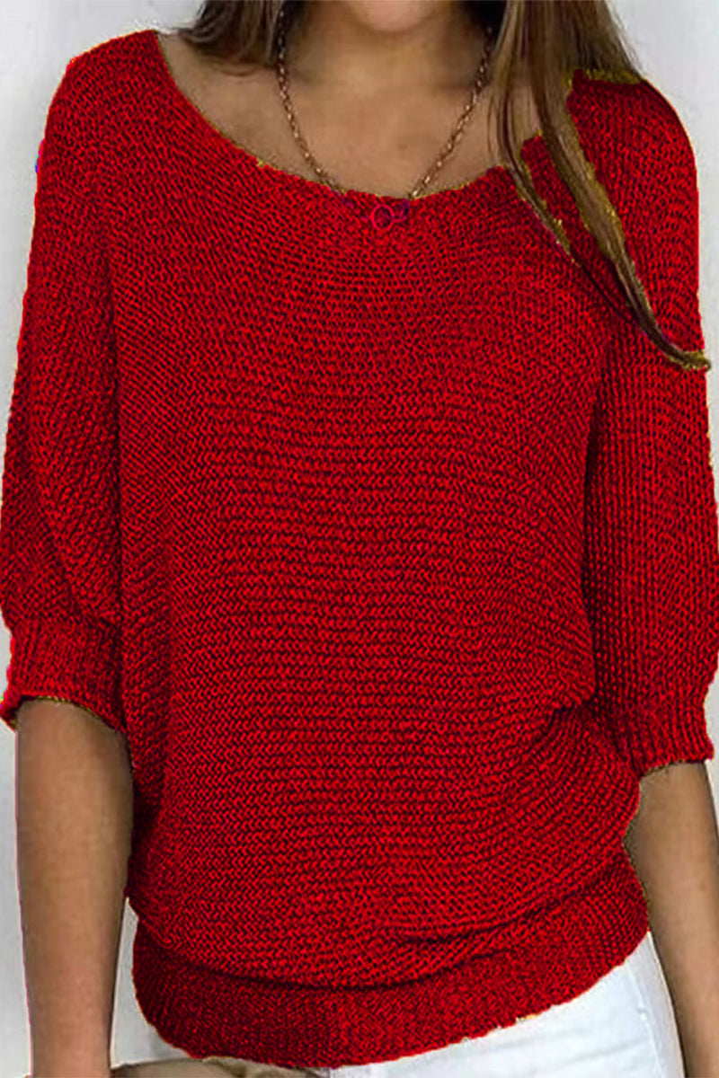 Simplicity O Neck Sweaters(11 Colors)