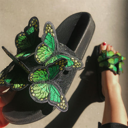 Daily Patchwork Butterfly Round Comfortable Out Door Shoes
